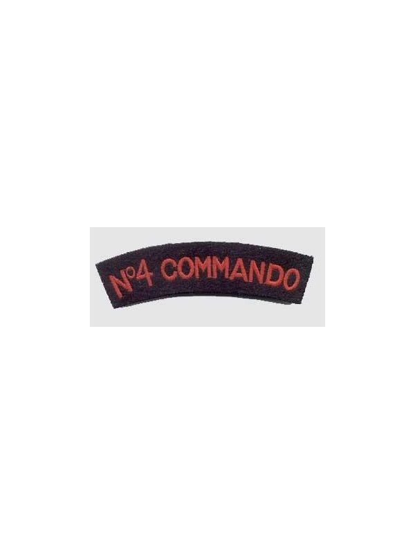 TITRES D'EPAULES N°4 COMMANDO