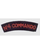 TITRES D'EPAULES N°4 COMMANDO