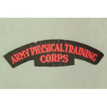 TITRE D'EPAULE ARMY PHYSICAL TRAINING CORPS GB 2° GM