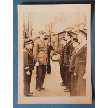 General de Gaulle inspects Free French Forces