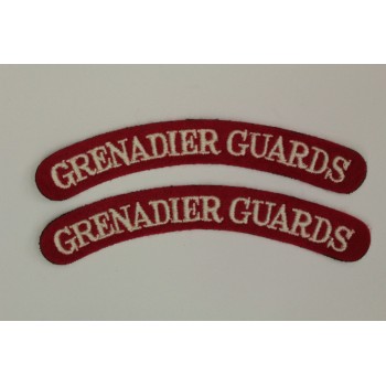 Titres d'épaule Grenadier Guards (La paire)