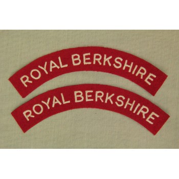 Titres d'épaule Royal Berkshire (La paire)