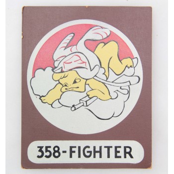 INSIGNE DU 358th FIGHTER SQUADRON USAAF 2ème GM