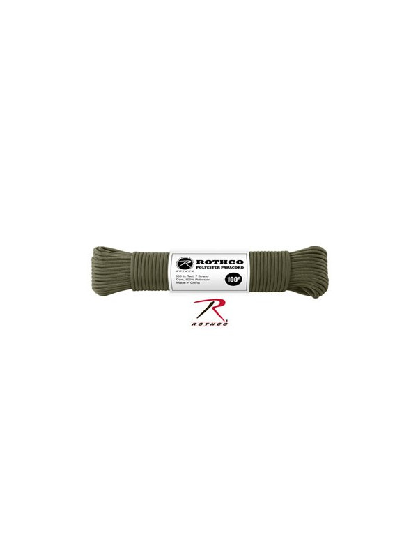 Paracord-suspente 550 lb 30 mètres Made in USA