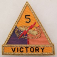5th US ARMORED DIVISION...