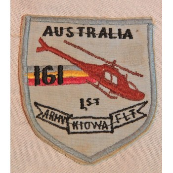 INSIGNE TISSUS AUSTRALIA 1st ARMY KIOWA FLIGHT  VIETNAM