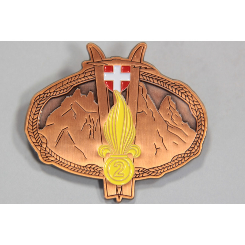 Béret insigne Légion Etrangère 2e REP neuf taille 60 