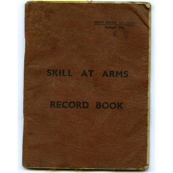 LIVRET DE TIR TOUTE ARME SKILL AT ARMS RECORD BOOK GB 2e GM