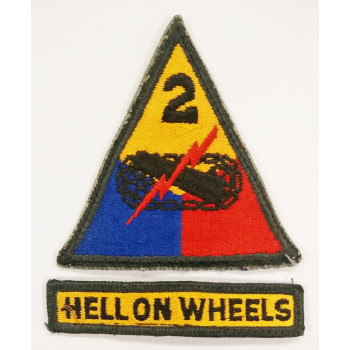 2nd US ARMORED DIVISION "HELL ON WHEELS" 1950-1960