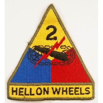 2nd US ARMORED DIVISION "HELL ON WHEELS" 1944