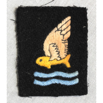 INSIGNE DU GOLDFISH CLUB RAF/USAAF 2e GM REPRODUCTION